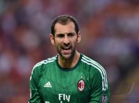 Fussball International Serie A 14/15: Torwart Diego Lopez (AC Mailand)