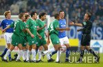 Fussball 1. Bundesliga: Schalke - Bochum, WORTGEFECHT