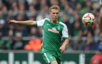Fussball, 1. Bundesliga  Saison 2014/2015: SV Werder Bremen - Borussia Moenchengladbach