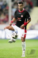 Fussball Uefa Cup: Sofia, HDIOUD Einzelaktion am Ball