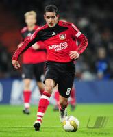 FUSSBALL 1. BUNDESLIGA: Leverkusen, AUGUSTO Einzelaktion