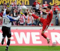 FUSSBALL 1. BUNDESLIGA: 1.FC Koeln - FC Bayern Muenchen