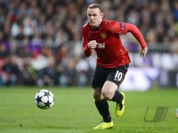 FUSSBALL INTERNATIONAL CHL ACHTELFINALE 12/13:  Wayne Rooney (Manchester United FC)