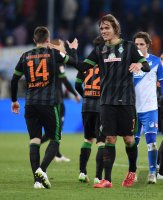 Fussball  1. Bundesliga  14/15: JUBEL SV Werder Bremen