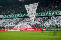 Fussball, 1. Bundesliga  Saison 2014/2015: SV Werder Bremen - Borussia Moenchengladbach