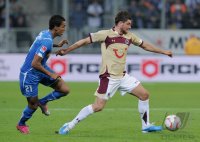 Fussball 1. Bundesliga  Saison 2010/2011:  TSG 1899 Hoffenheim - Hannover 96