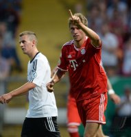 Fussball Saison 2013/2014: DFB Pokal 1. Runde: BSV Rehden - FC Bayern Muenchen
