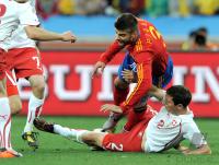 FUSSBALL WM 2010, VORRUNDE: Spanien - Schweiz