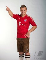 FUSSBALL Fotoshooting Xherdan Shaqiri (FC Bayern Muenchen)