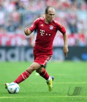 Fussball 1. Bundesliga, Saison 2011/2012:  Arjen Robben (FC Bayern Muenchen)