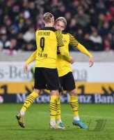 Fussball 1. Bundesliga Saison 21/22: VfB Stuttgart - Borussia Dortmund