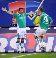 Fussball 1. Bundesliga: Hamburg - Bremen