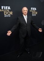 Fussball International  FIFA Ballon d Or 2012: Trainer  Luiz Felipe Scolari (Brasilien)