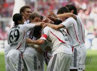 Fussball 1.Bundesliga JUBEL  FC Bayern Muenchen
