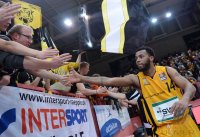 Basketball 1. Bundesliga  13/14  Walter Tigers Tuebingen  - MPH Riesen Ludwigsburg