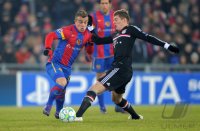 Fussball CHL  Saison 2011/2012:  FC Basel - FC Bayern Muenchen