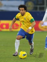 Fussball International  Testspiel:  Marcelo (Brasilien) am Ball