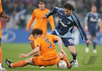 Fussball, Champions League Viertefinale: Schalke - Barcelona