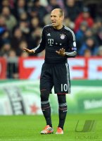 Fussball CHL&Atilde; Saison 12/13:  Arjen Robben (FC Bayern Muenchen)