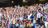 Fussball Europameisterschaft Achtelfinale 2016: Deutschland - Slowakei