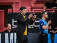 Basketball 1. Bundesliga 23/24: Tigers Tuebingen - Basketball Lšwen Braunschweig