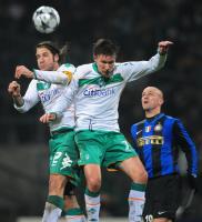 FUSSBALL CHAMPIONS LEAGUE:  Werder Bremen - Inter Mailand