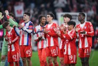 Fussball 1. Bundesliga  Saison  2025/2026  25. Spieltag FC Bayern Muenchen -  Borussia Moenchengladbach