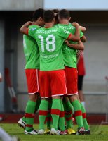 Fussball Saison 2012/2013: DFB Pokal: SV Wacker Burghausen - Fortuna Duesseldorf