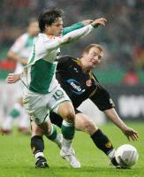 Fussball, 1. Bundesliga: Bremen - Cottbus