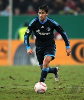 Fussball DFB Pokal 10/11 : Raul (FC Schalke 04)