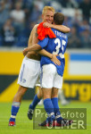 Fussball UI-Cup: Schalke - Liberec, Schlussjubel