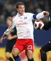 Fussball 1. Bundesliga: HSV, VAN DER VAART Einzelaktion