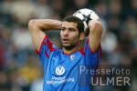 FUSSBAL BUNDESLIGA, Grammozis beim Einwurf