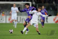 FUSSBALL  International CHL 09/10 :  AC Florenz - FC Bayern  Muenchen