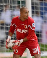 Fussball  1. Bundesliga  13/14: Torwart Mohamed Amsif (FC Augsburg)