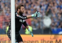 Fussball, 1. Bundesliga  Saison 2014/2015 Relegation: Karlsruher SC - Hamburger SV