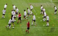 FussballTraining  Deutsche Nationalmannschaft