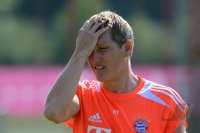 Fussball 1. Bundesliga :  Training beim FC Bayern Muenchen