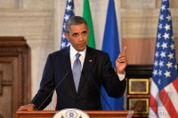 Staatsbesuch; US-Praesident Barack Obama in Rom