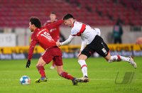 Fussball 1. Bundesliga Saison 21/22: VfB Stuttgart - FC Bayern Muenchen