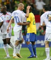 Fussball WM 2006 Brasilien  -  Frankreich