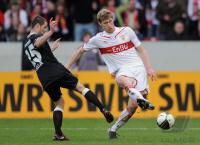 FUSSBALL  1. BUNDESLIGA  09/10    VfB Stuttgart - Eintracht Frankfurt