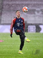 Fussball 1. Bundesliga Saison 21/22: FC Bayern Muenchen - Borussia Moenchengladbach