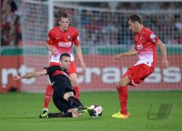 Fussball DFB Pokal 2. Runde 13/14: SC Freiburg - VfB Stuttgart