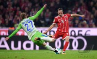 Fussball 1. Bundesliga Saison 17/18: FC Bayern Muenchen - VfL Wolfsburg