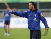 Fussball WM 2006: Trainingsspiel Brasilien-Fluminense Football Club