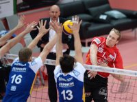 Volleyball  1. Bundesliga  13/14:  TV Rottenburg - VfB Friedrichshafen