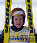 SKI   Weltcup Abfahrt Frauen Hilde Gerg (GER) belegt Platz 2.