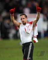 Fussball 1. Bundesliga : JUBEL Franck Ribery (FC Bayern Muenchen)