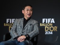 Fussball International  FIFA Ballon d Or 2014: Norio Sasaki (Nationaltrainer Japan)